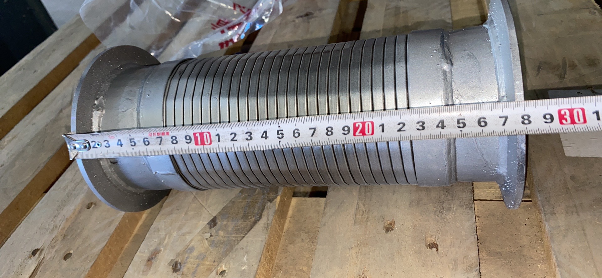 Гофра выхлопной системы  D=135 L=285 (под хомут) Евро4