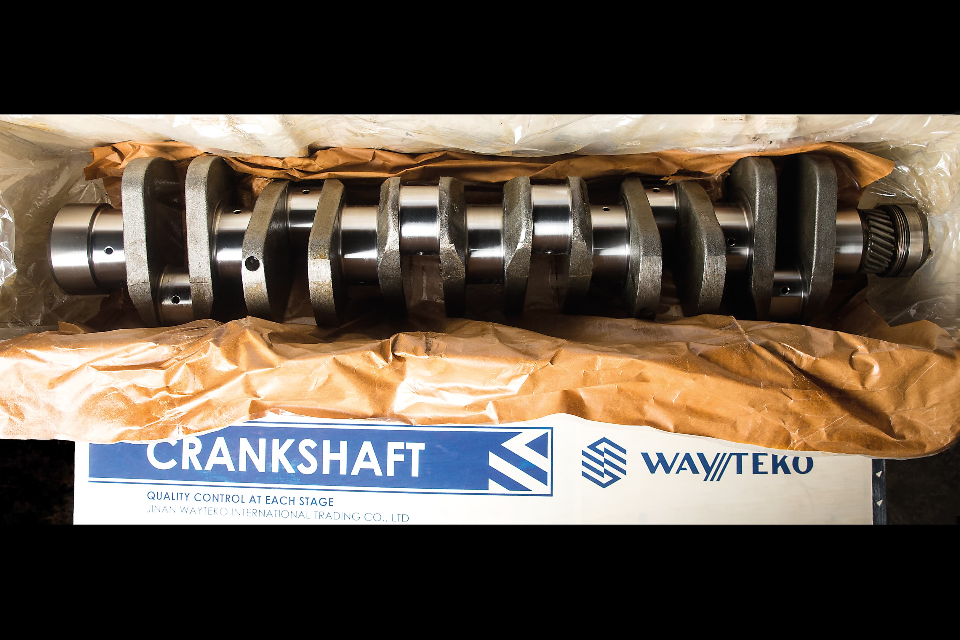 Коленвал WD615 кованый Wayteko